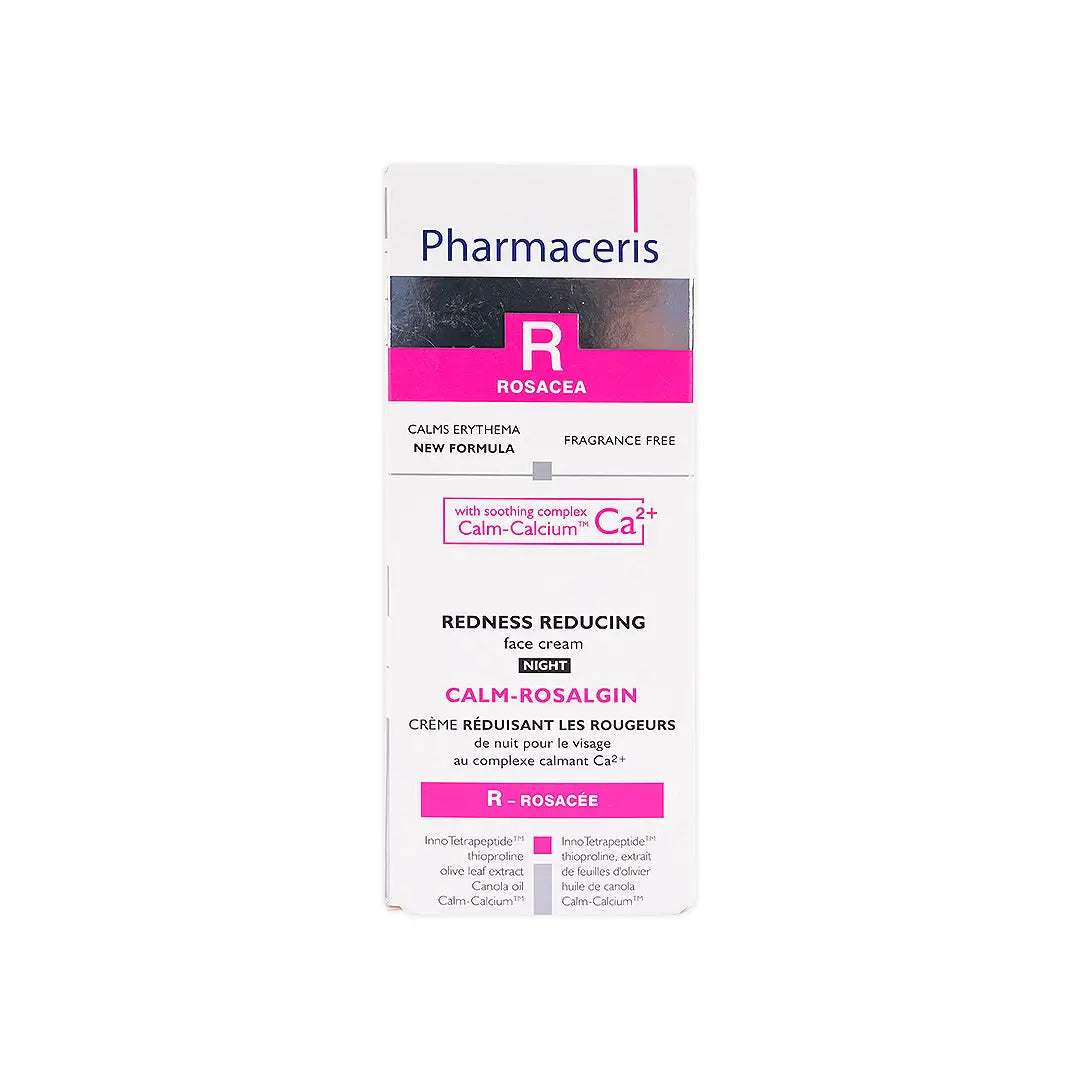 PHARMACERIS CALM-ROSALGIN REDNESS REDUCING NIGHT CREAM 30ML