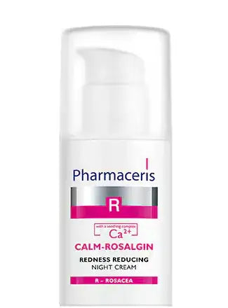 PHARMACERIS CALM-ROSALGIN REDNESS REDUCING NIGHT CREAM 30ML