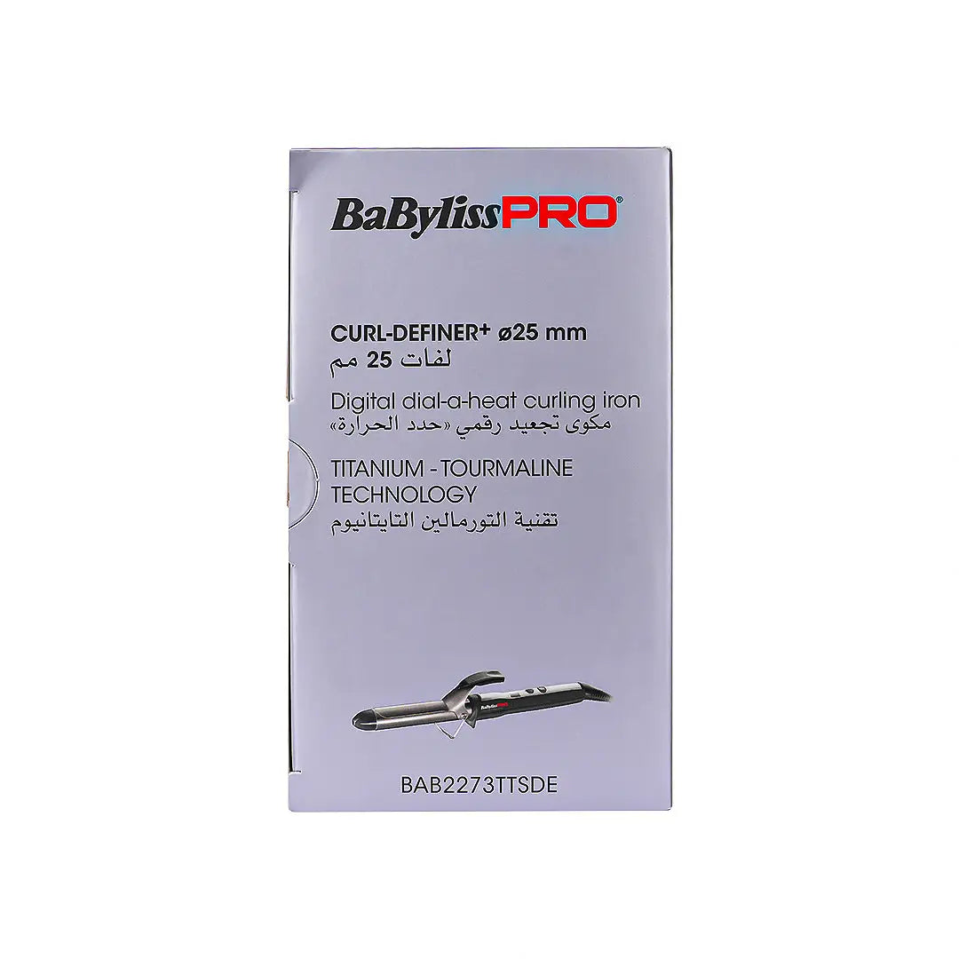 BaByliss Pro Curl-Definier 25Mm Iron-Bab2272 & Bab2273+1