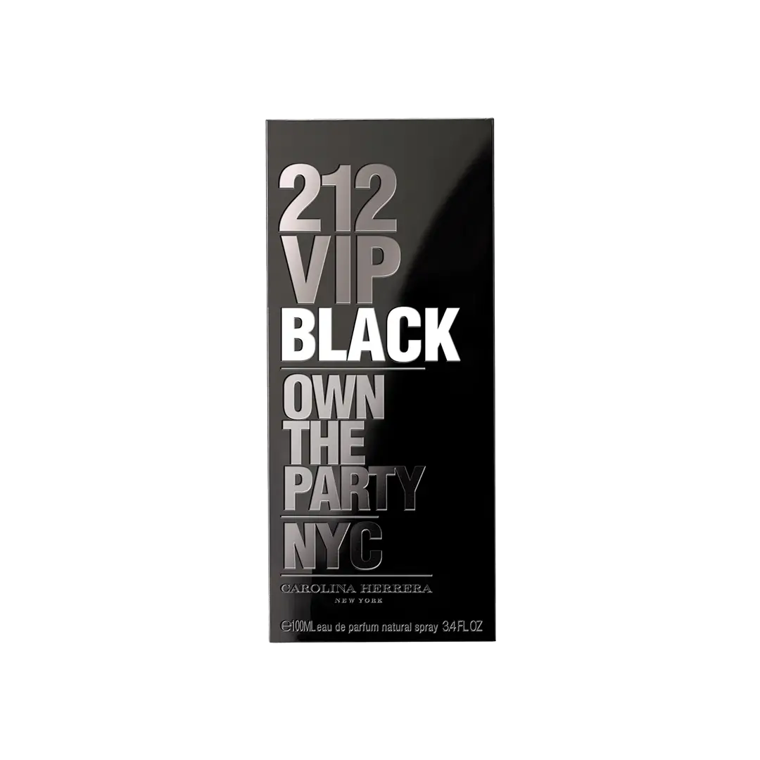 45880-Carolina Herrera 212 Vip Black EDP 100 ML +2