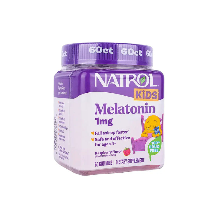 46103-Natrol Kids Melatonin Sleep 1Mg 60 Gummies +2