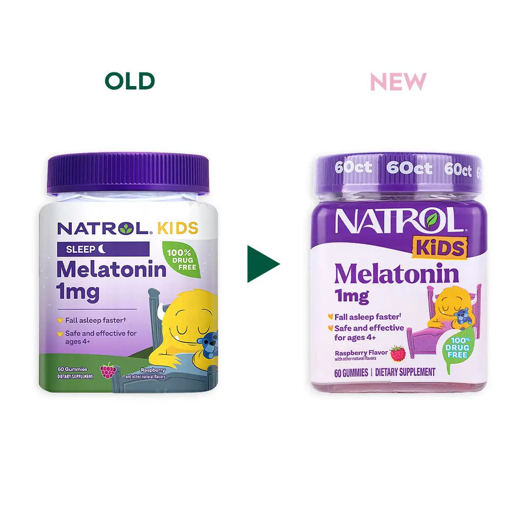 46103-Natrol Kids Melatonin Sleep 1Mg 60 Gummies