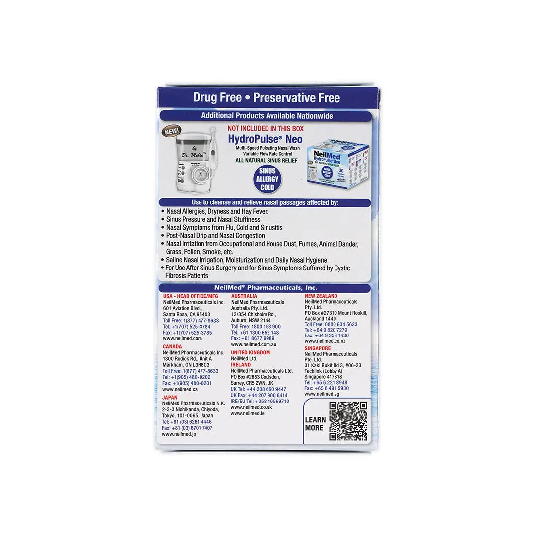 NEILMED SINUS RINSE 10 SACHETS
