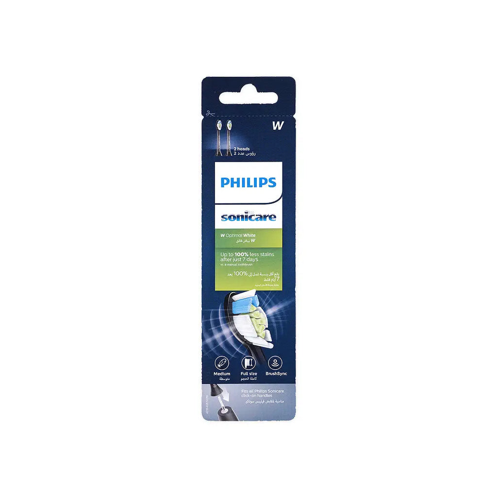 Philips Sonicare W Optimal White 2 Brush Heads -HX6062/96