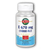 KAL Vit-E 670Mg (1000 Iu) 30Soft Gels