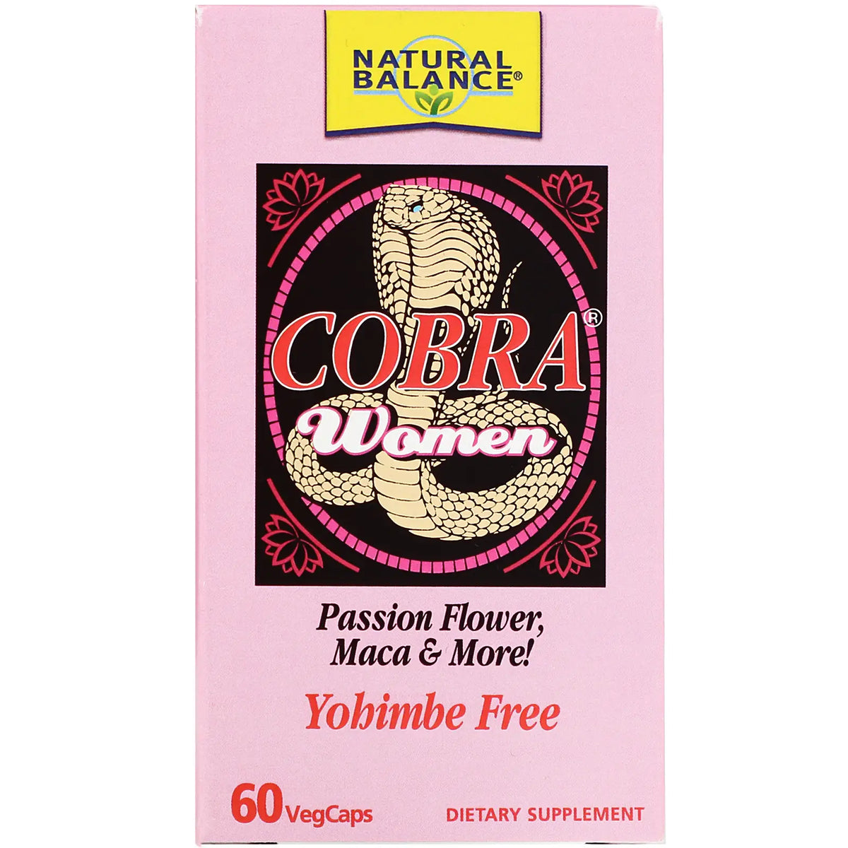 46148-Cobra Women Passion Flower 60 Vegcaps