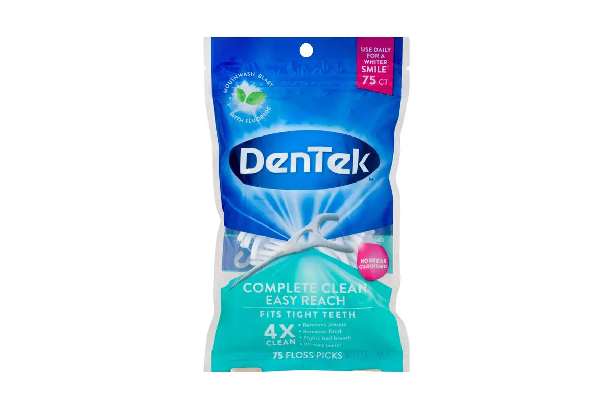 Dentek Complete Clean Interdental Floss Tight 75pcs
