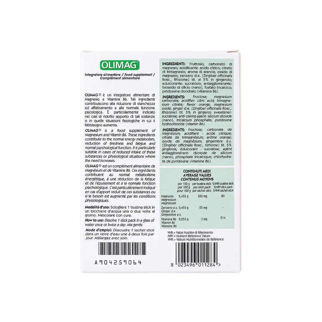 Olimag 20 Stick Sachets