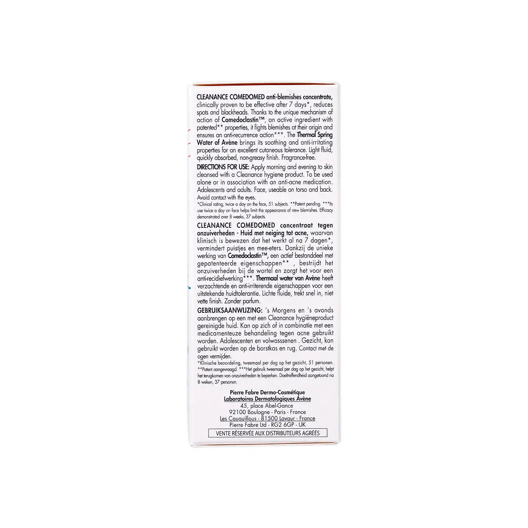46174-Avene Cleanance Comedomed Anti-Blemishes 30Ml +7