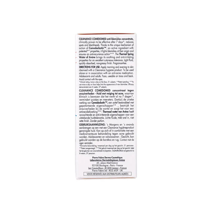 46174-Avene Cleanance Comedomed Anti-Blemishes 30Ml +7