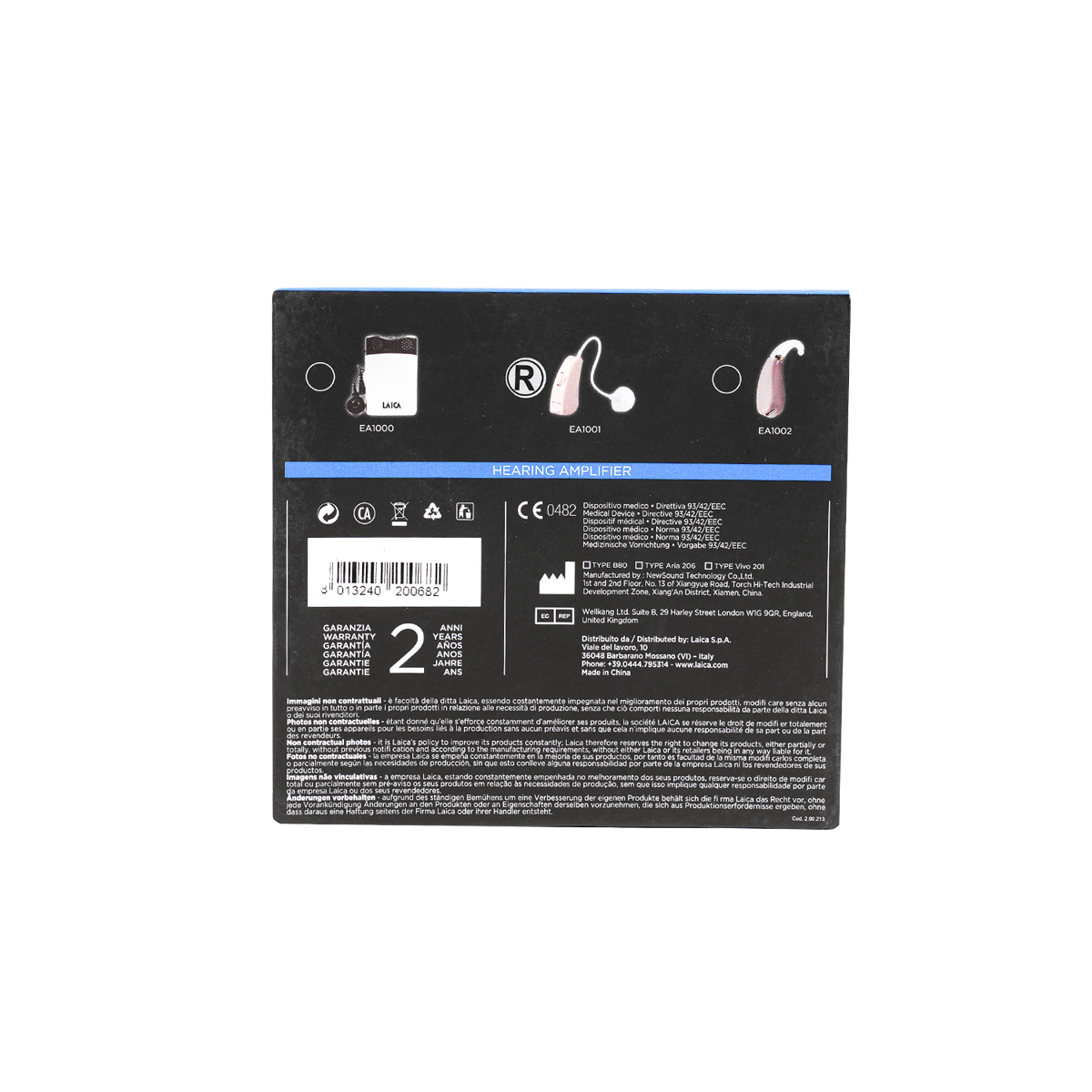 Laica Hearing Amplifier Right-EA1001