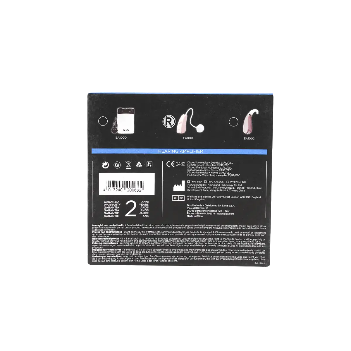Laica Hearing Amplifier Right-EA1001