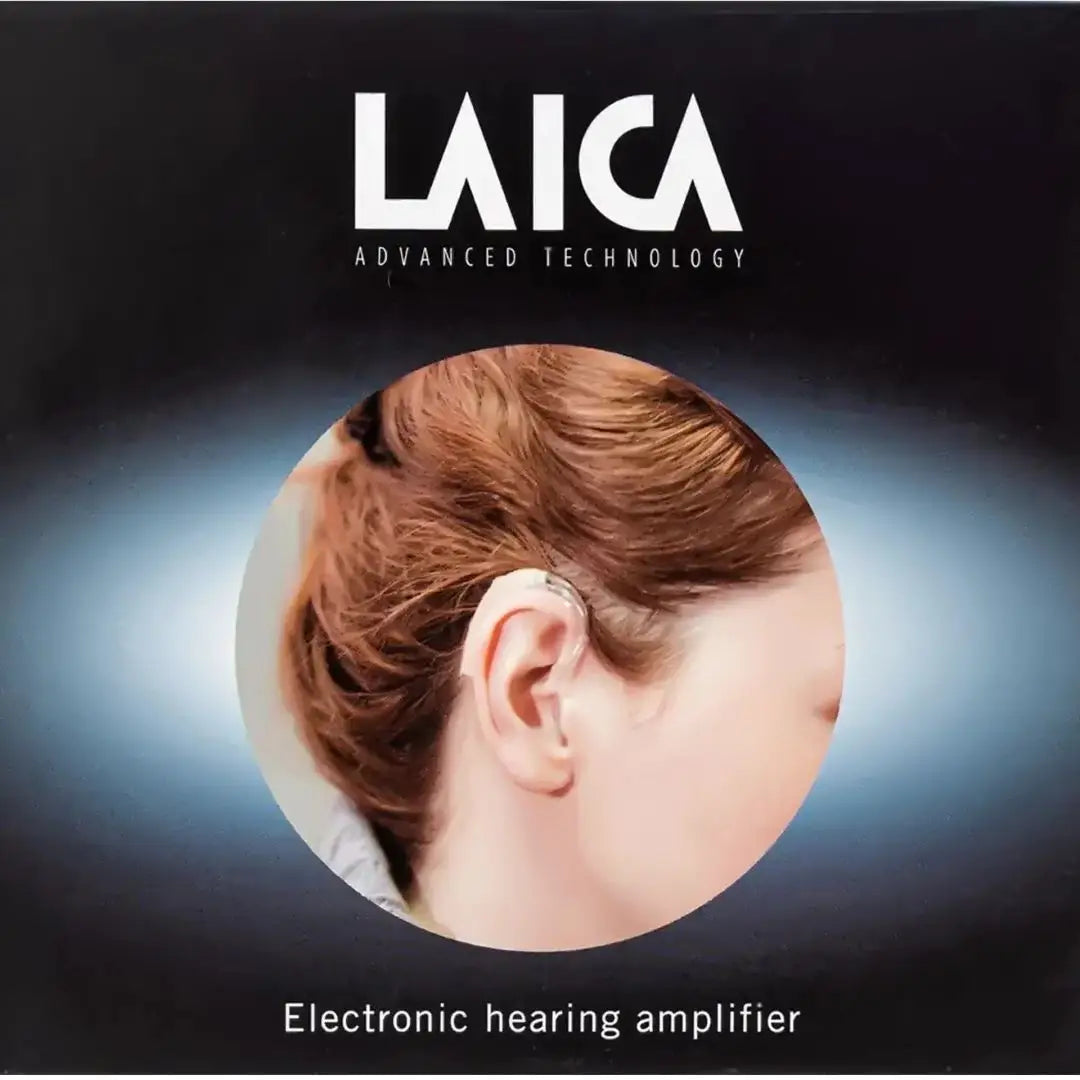 46179-Laica Hearing Amplifier Dual-Ear With Adapter-EA1002