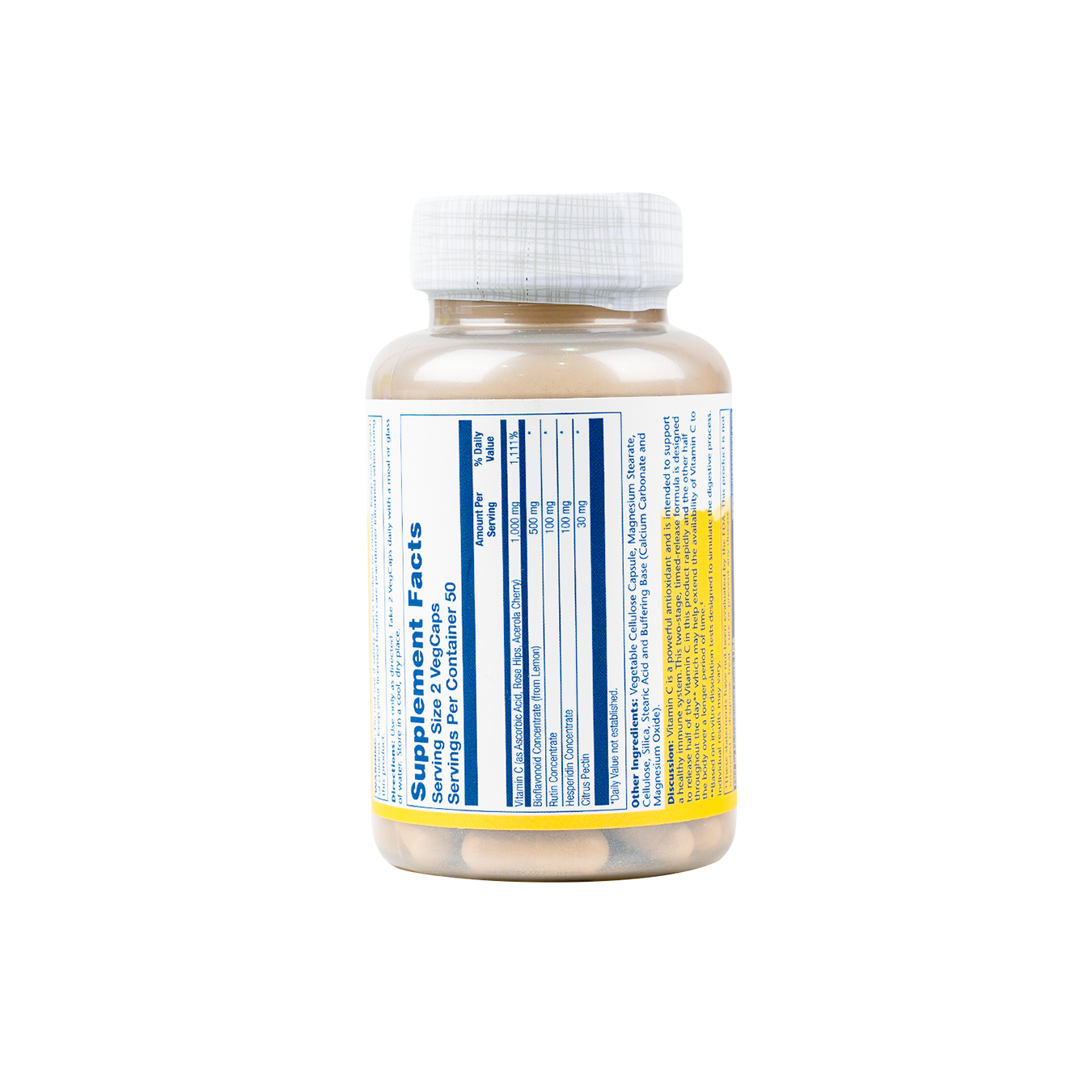 SOLARAY SUPER BIO VITAMIN-C 1000MG 100 VEGCAPS