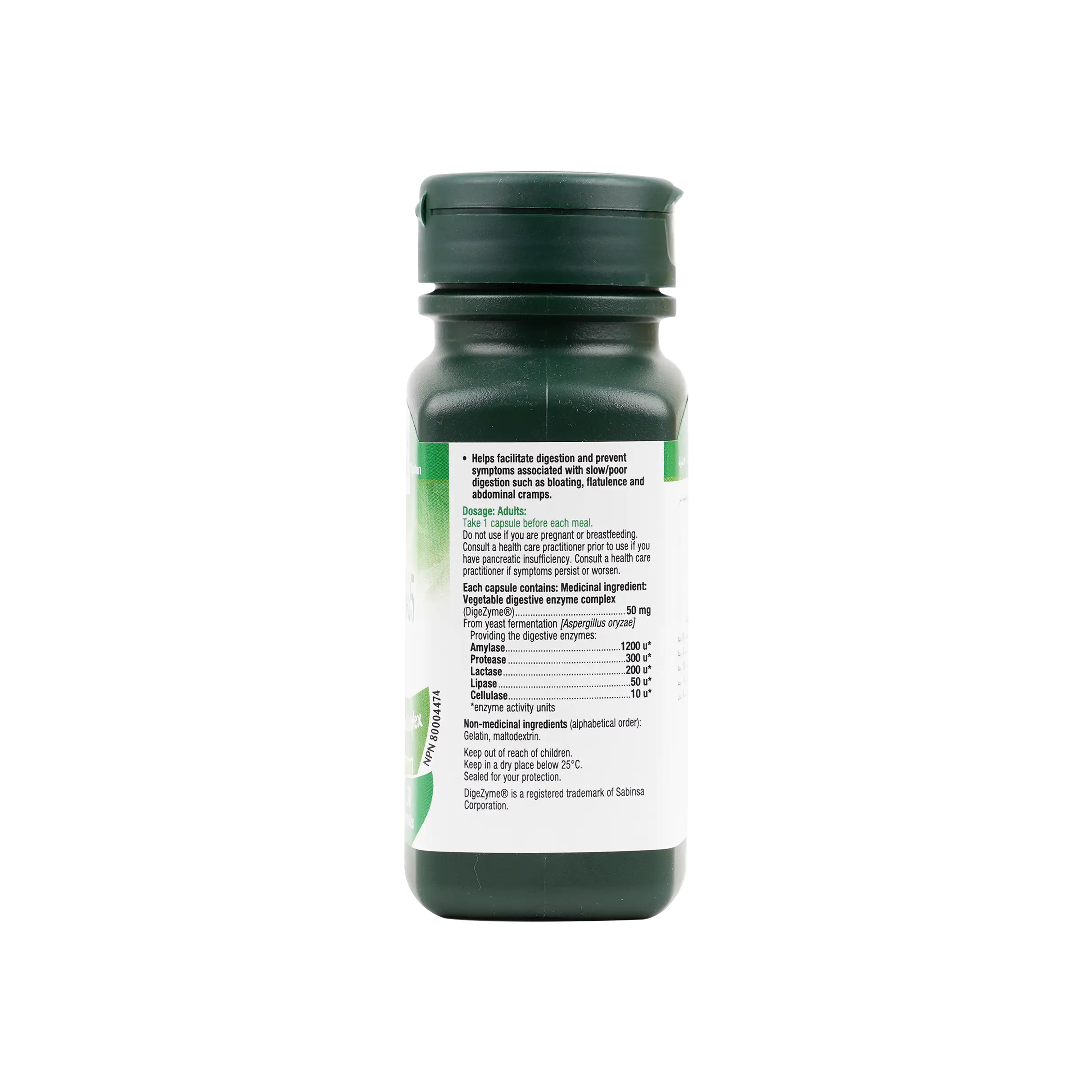 Adrien Gagnon Digest 365 Enzyme Complex 30Cap