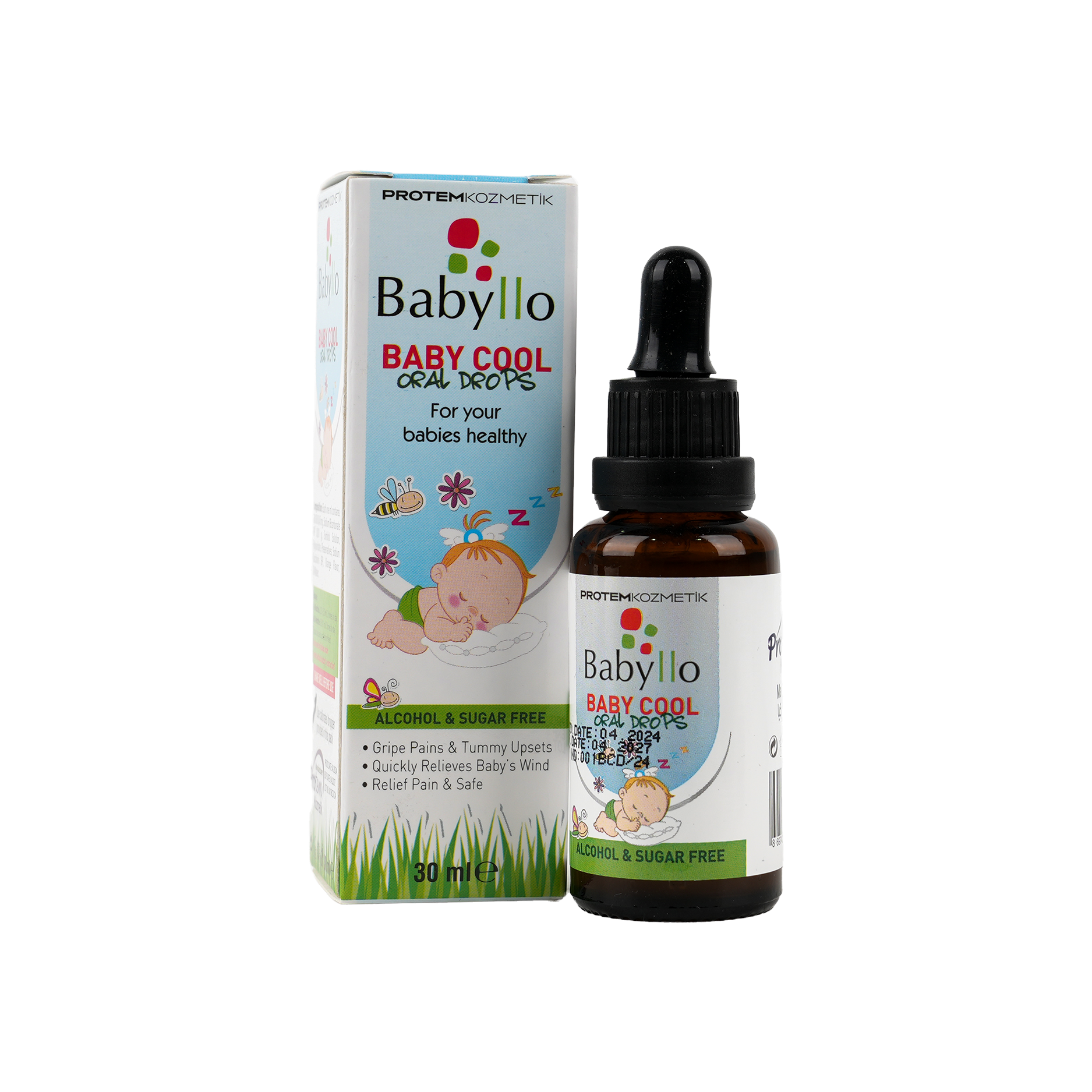 BABYLLO BABY COOL ORAL DROPS 30ML