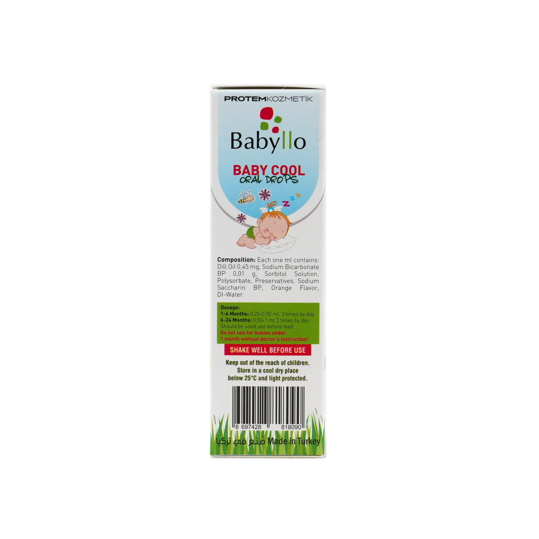 46251-Babyllo Baby Cool Oral Drops 30Ml +1