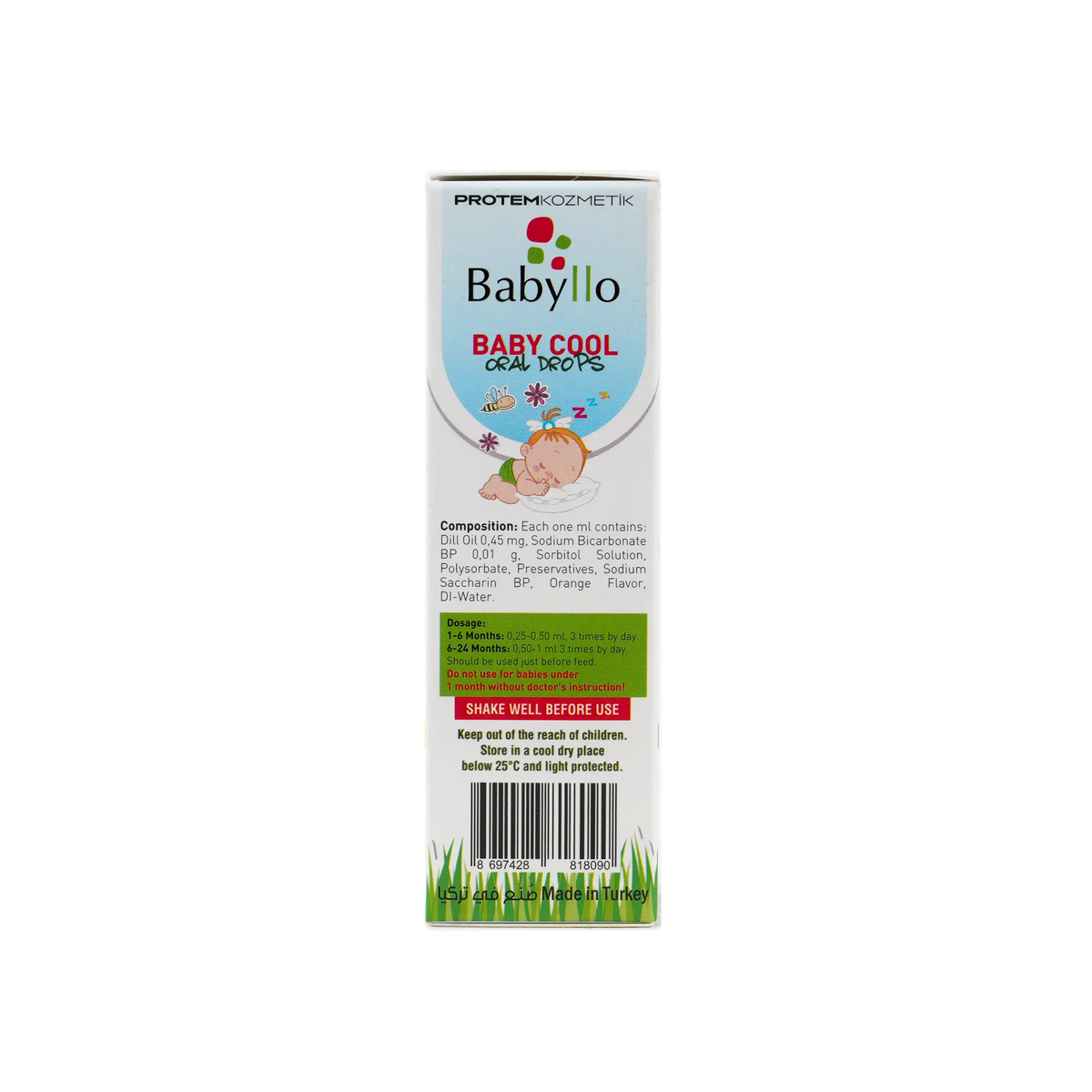 46251-Babyllo Baby Cool Oral Drops 30Ml +1