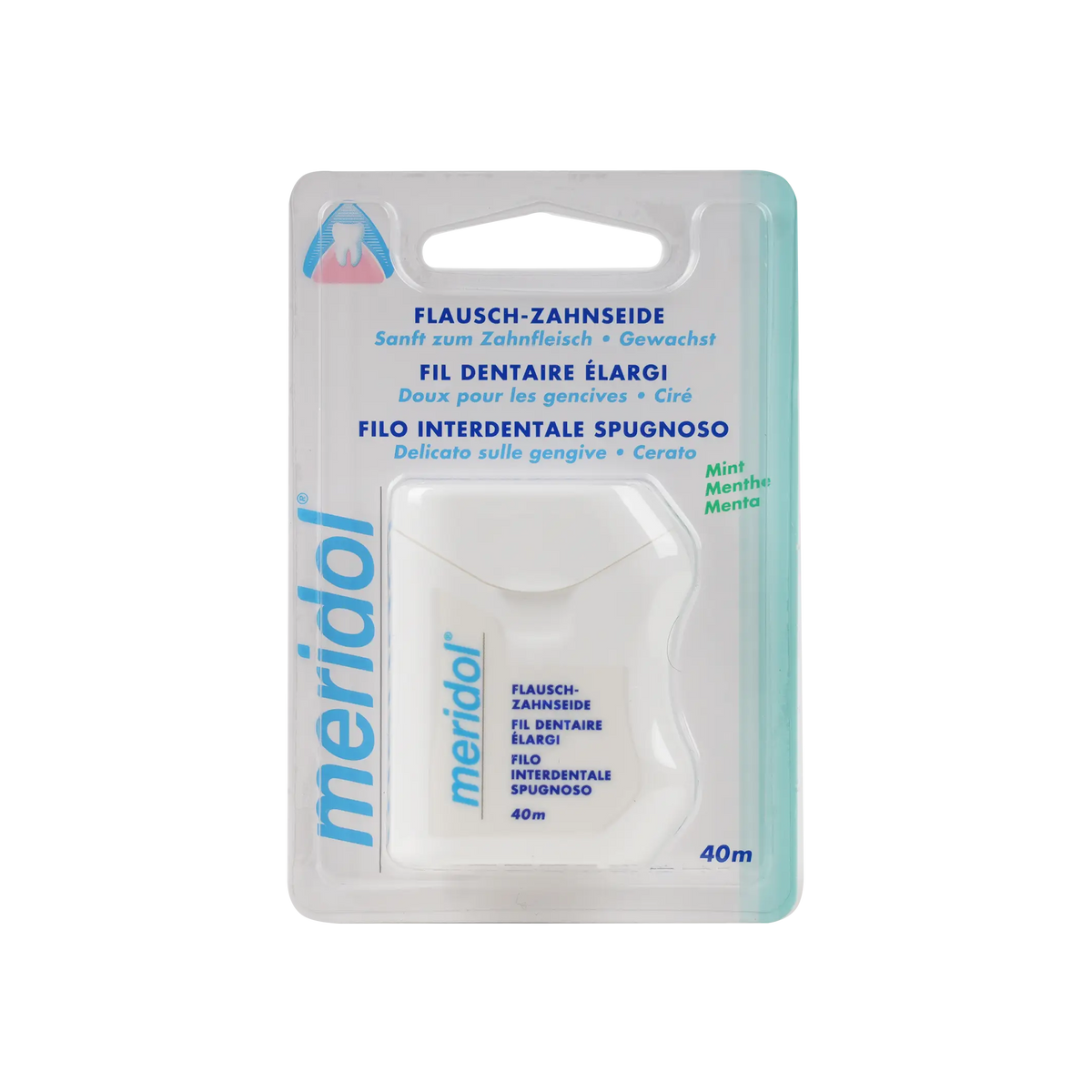 46337-Meridol Dental Floss Waxed 40m