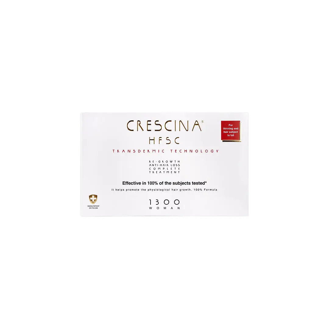 Crescina HFSC (1300) Woman Hair Treatment 10+10x3,5ml Vials 