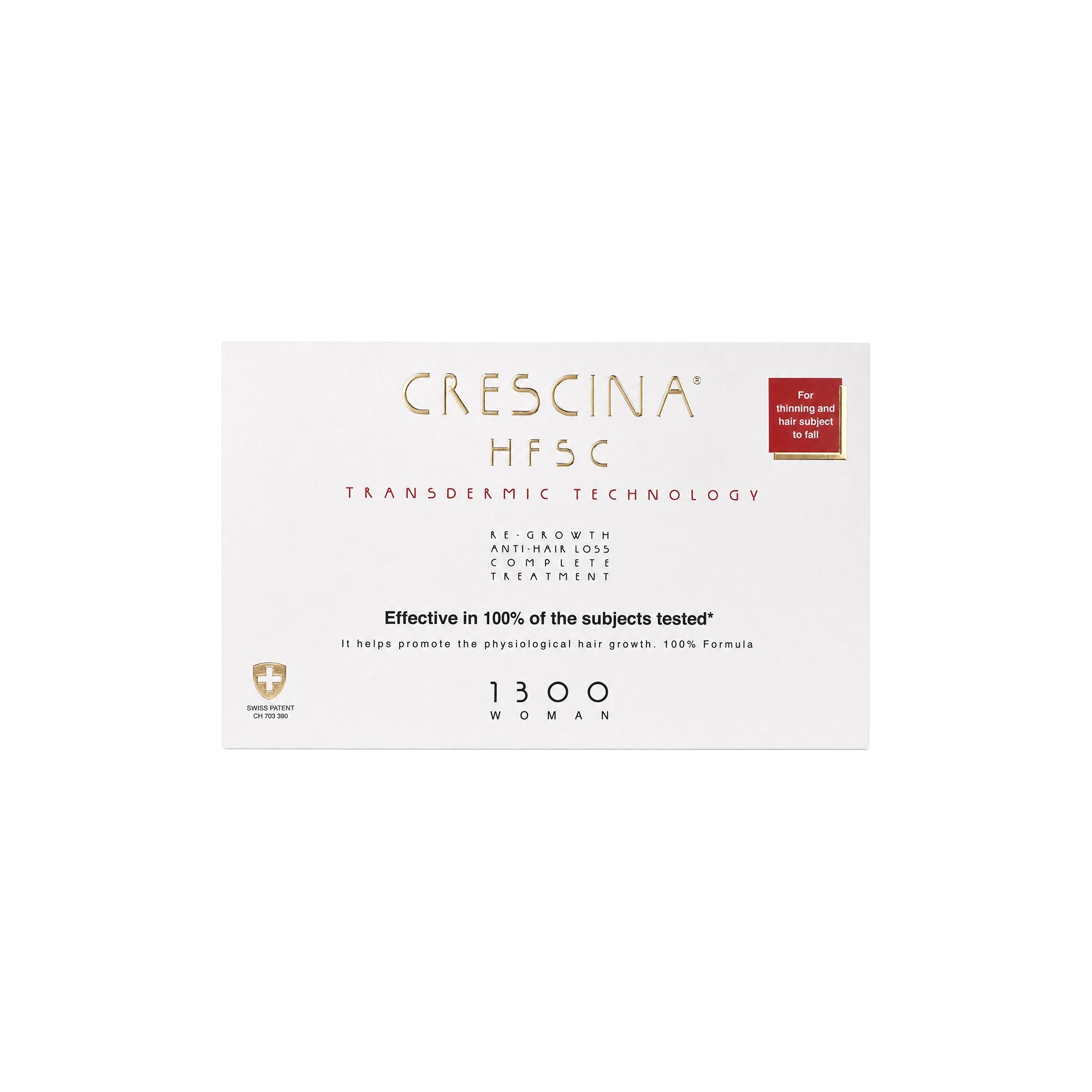 46350-Crescina HFSC (1300) Woman Hair Treatment 10+10x3,5ml Vials +1