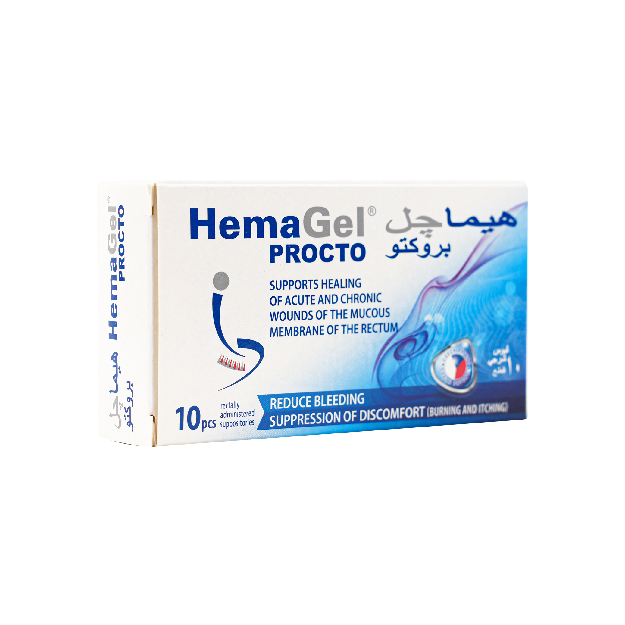 HEMAGEL PROCTO 10 SUPPOSITORIES