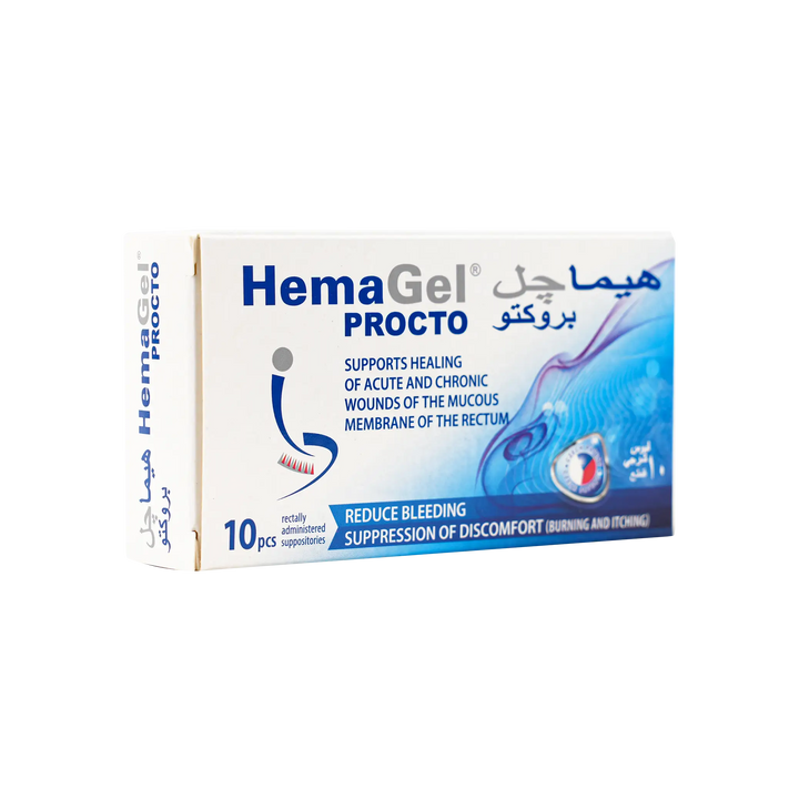 46370-Hemagel Procto 10 Suppositories +3