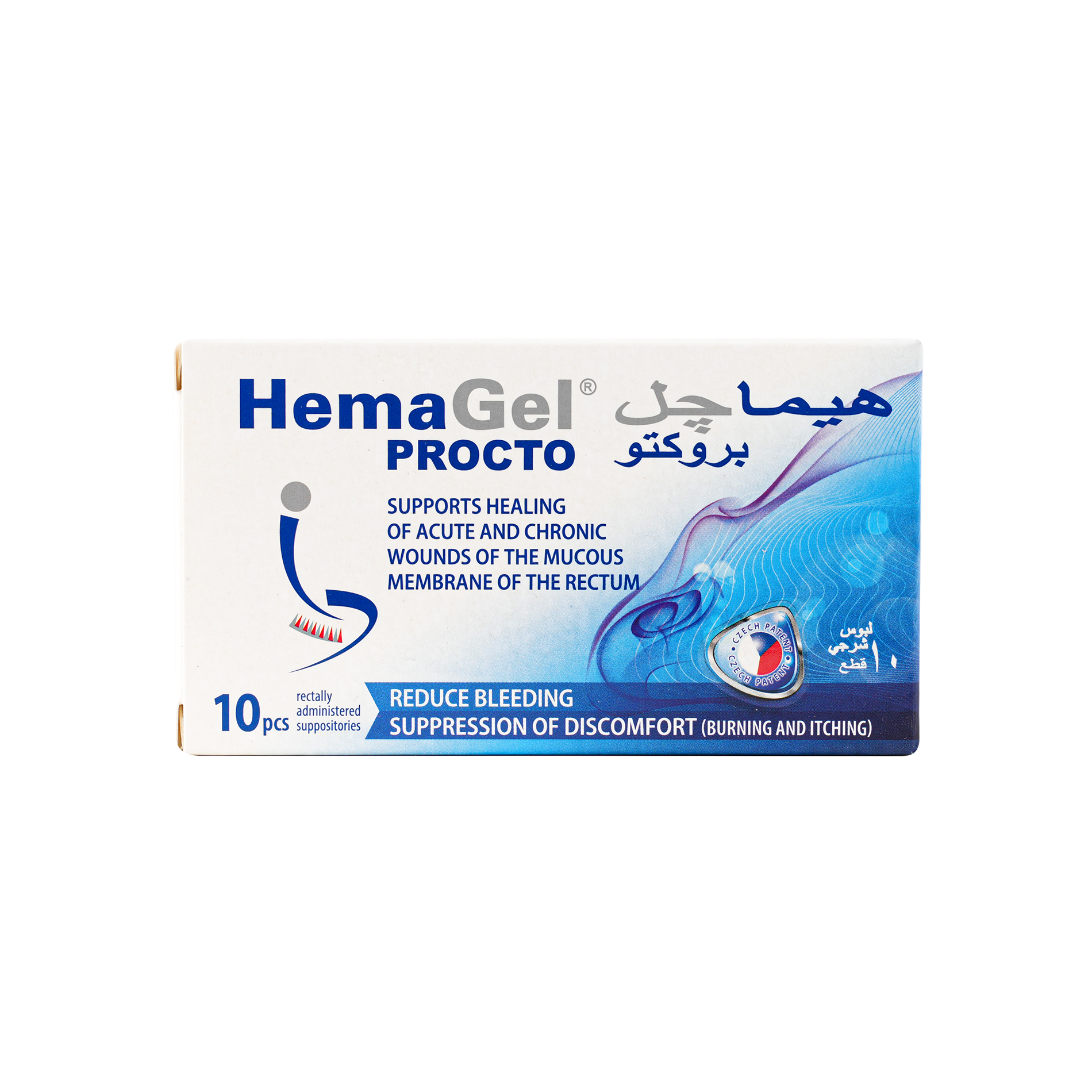 HEMAGEL PROCTO 10 SUPPOSITORIES