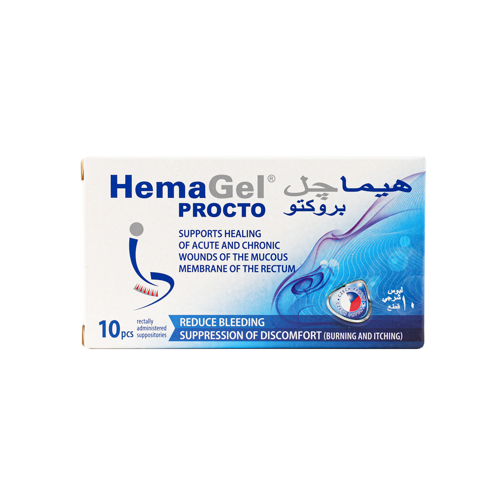 HEMAGEL PROCTO 10 SUPPOSITORIES