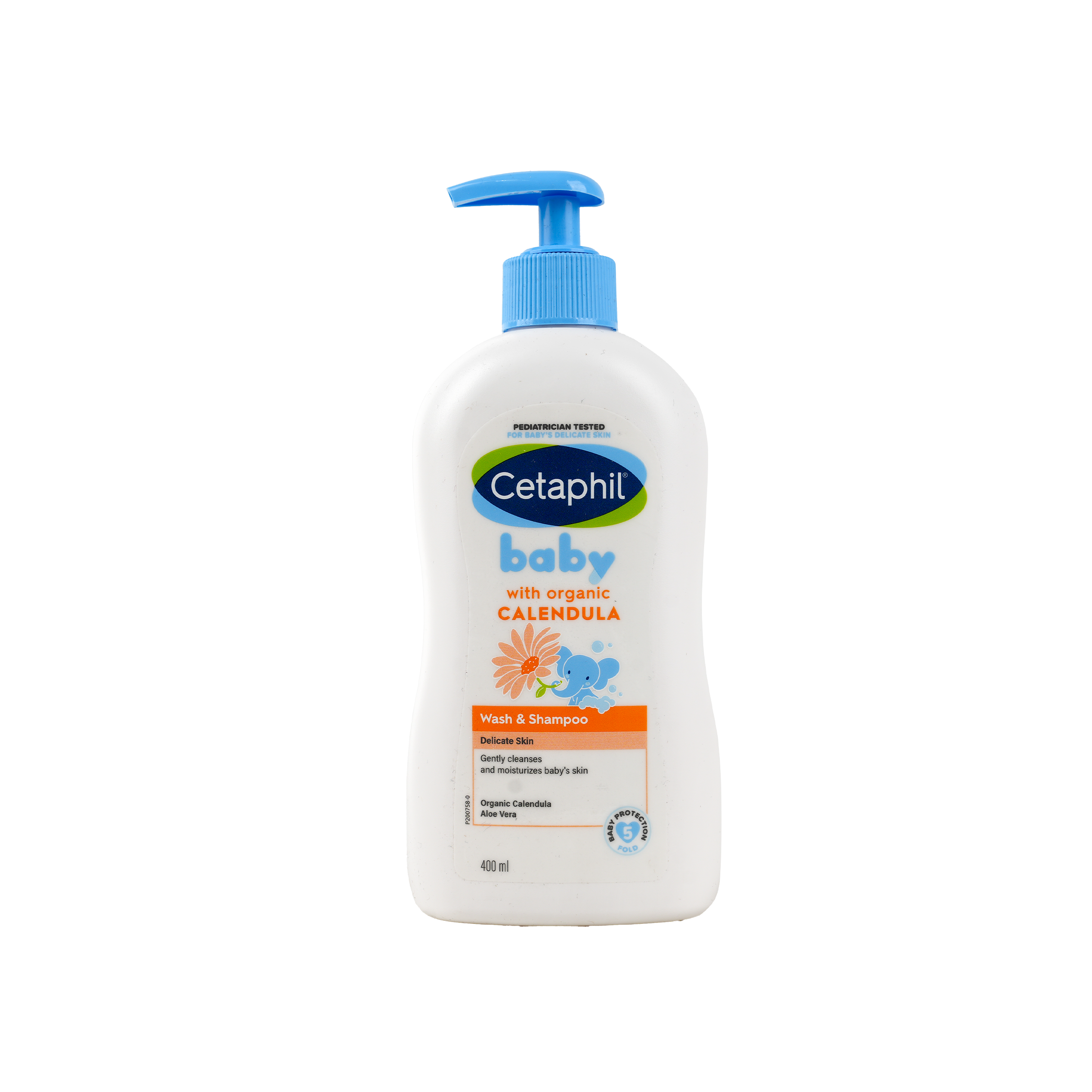 CETAPHIL BABY WASH & SHAMPOO WITH ORAGANIC CALENDULA 400ML