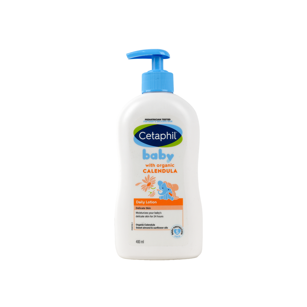 CETAPHIL BABY DAILY LOTION WITH ORAGANIC CALENDULA 400ML