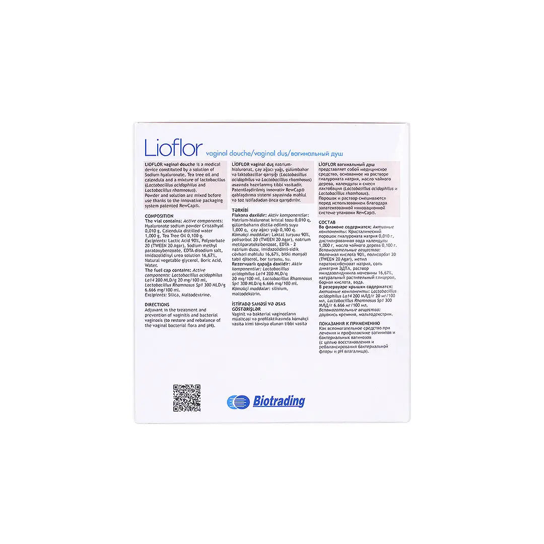 46404-Lioflor Vaginal Douche 5pcs +4