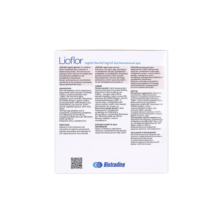 46404-Lioflor Vaginal Douche 5pcs +4