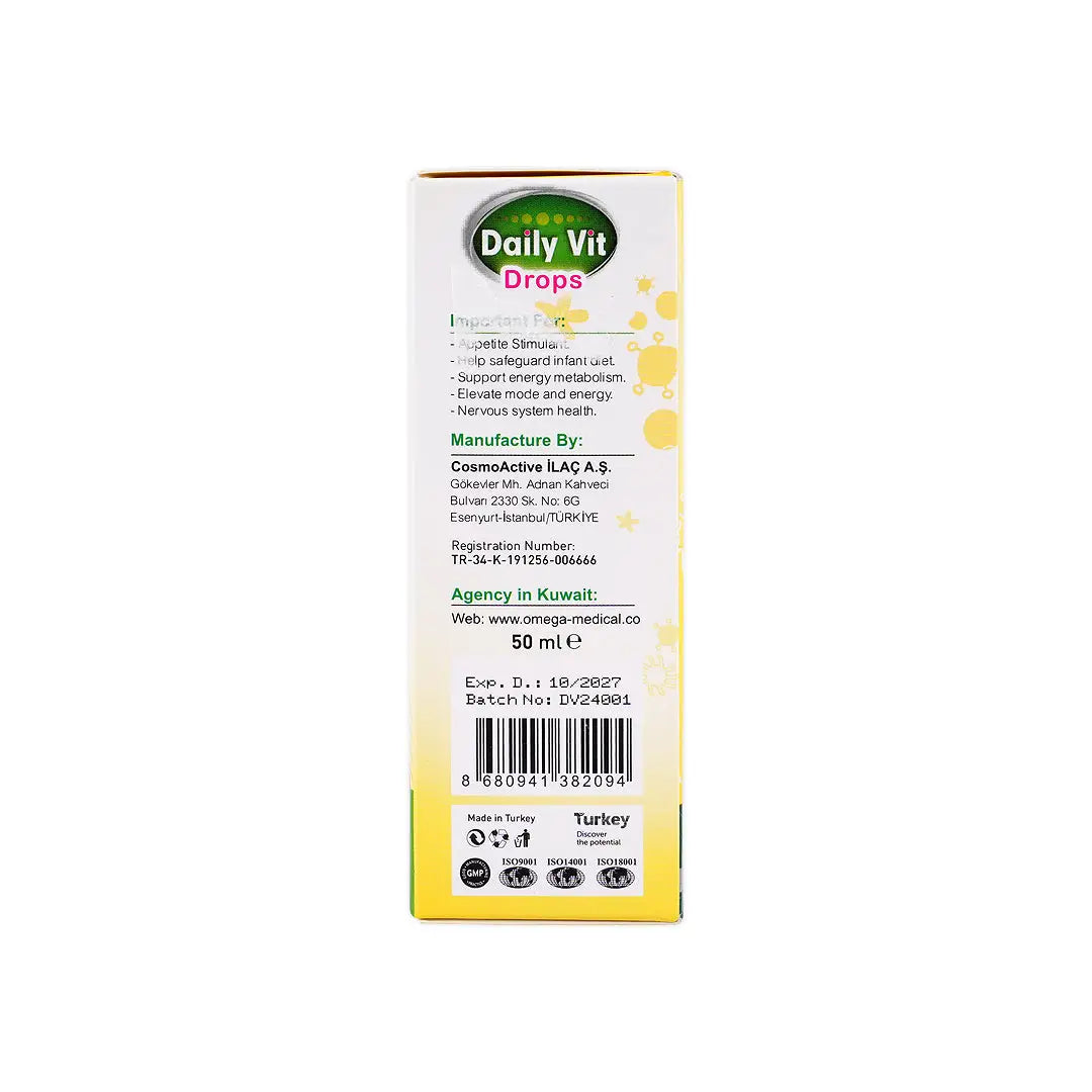 DAILY VIT DROPS 50ML