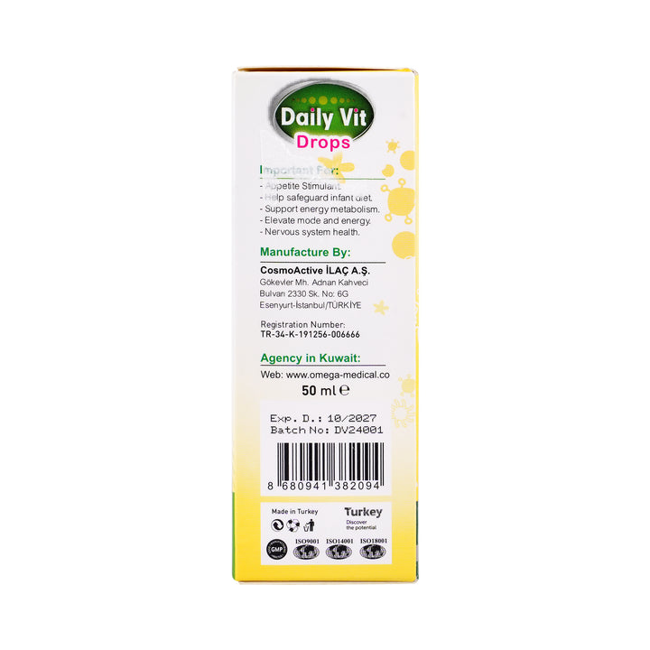 46405-Daily Vit Drops 50Ml +4