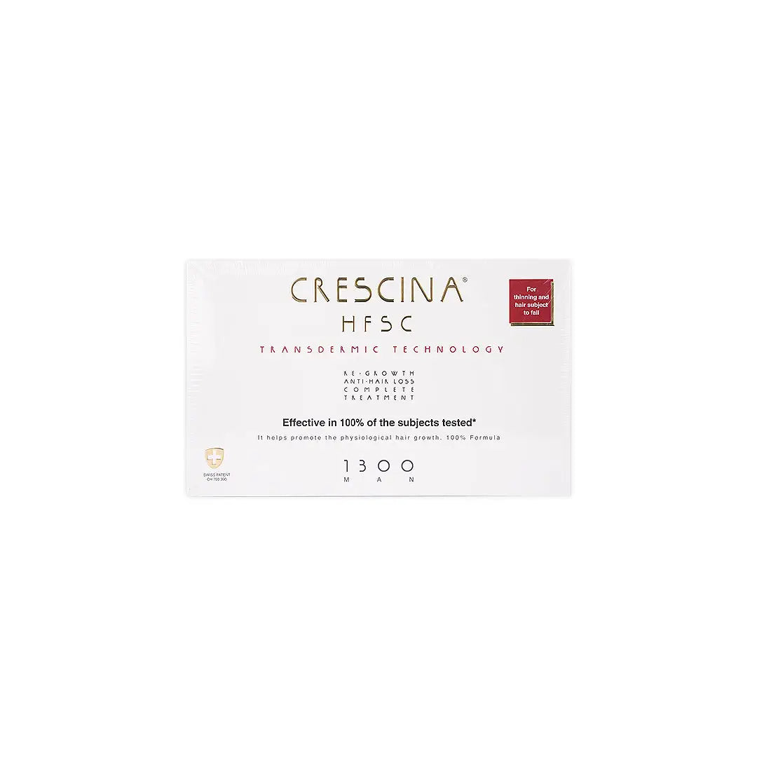 46452-Crescina HFSC (1300) Man Hair Treatment 10+10x3,5ml Vials