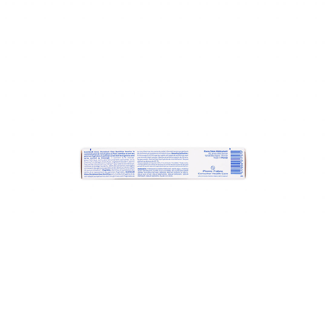 Elgydium Clinic Perioblock Care Toothpaste 75ml