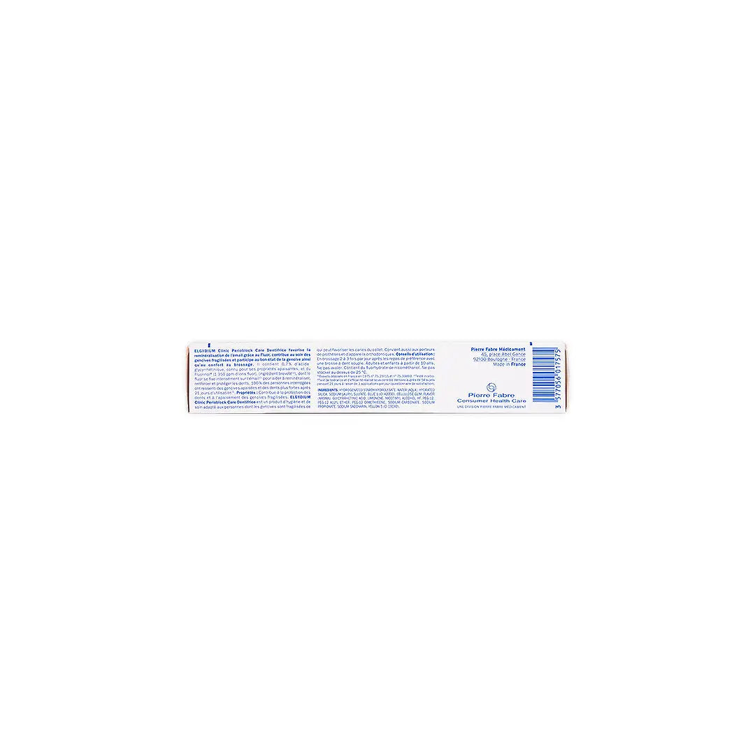 Elgydium Clinic Perioblock Care Toothpaste 75ml