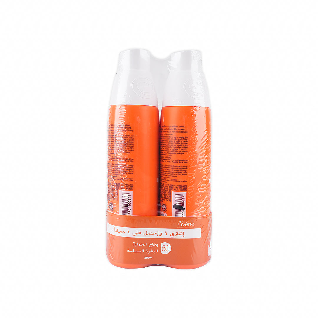 AVENE SPF50+ SPRAY 200ML (1+1)-OFFER