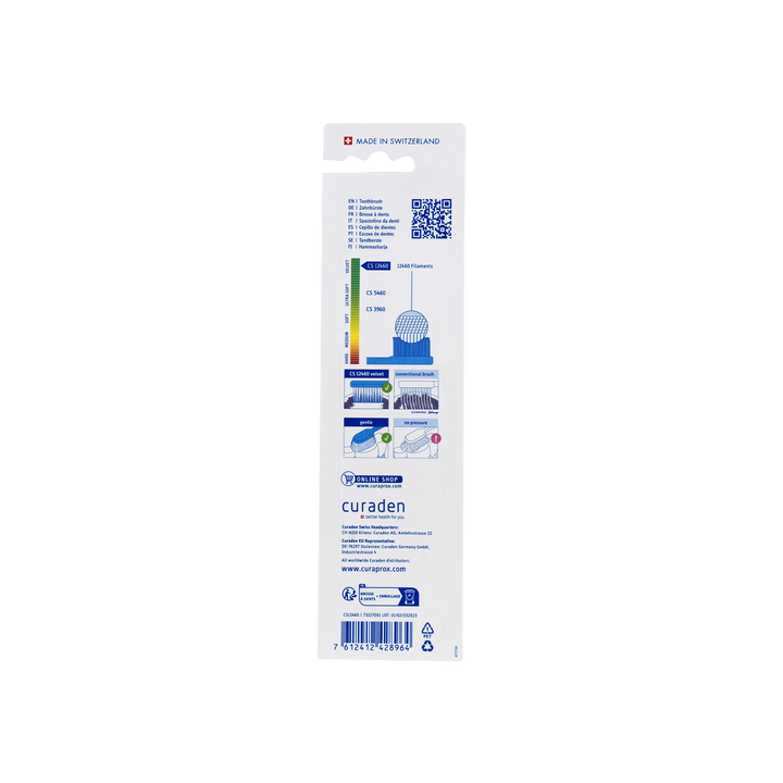 46499-Curaprox Adult Velvet Toothbrush-CS12460 +1