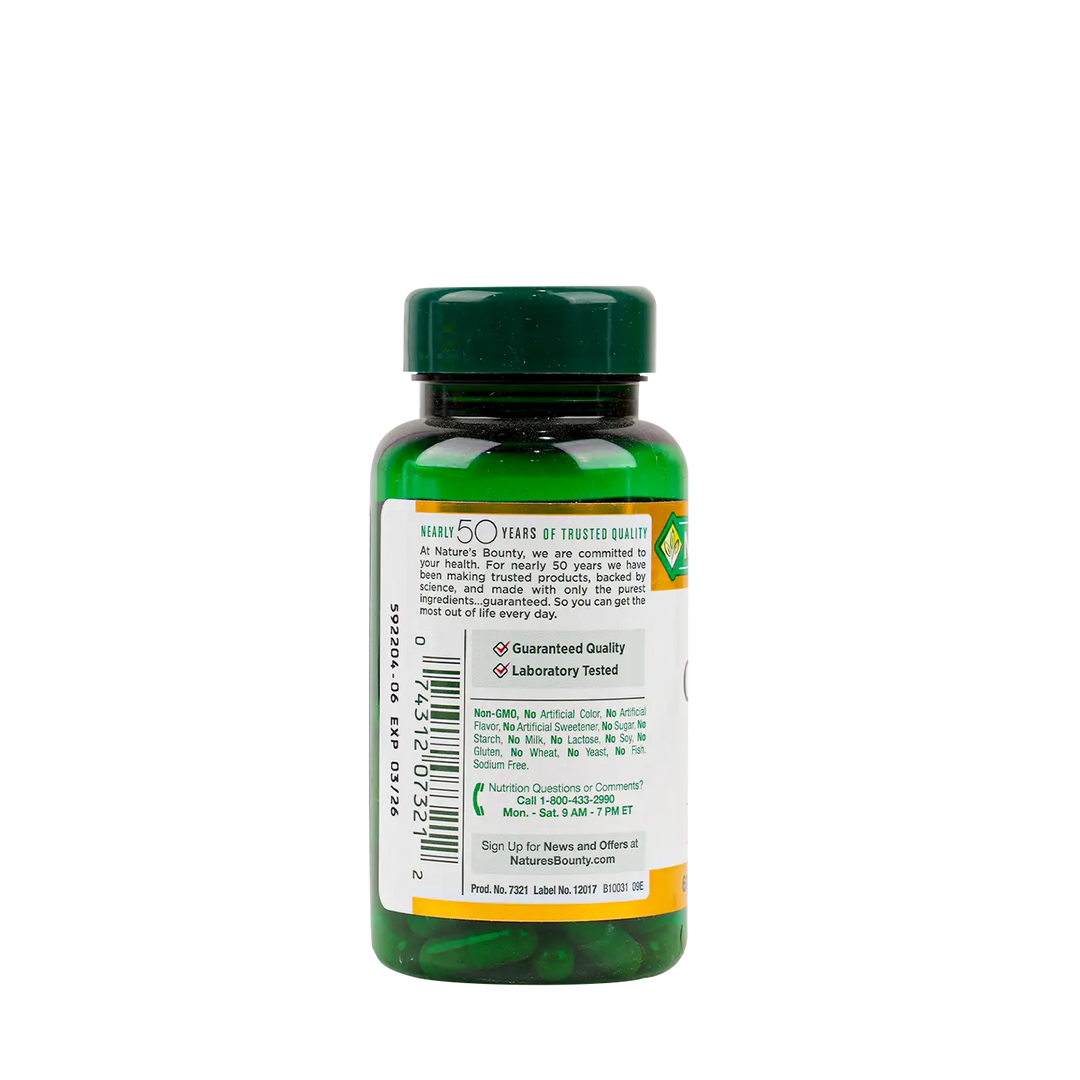 46573-NATURES BOUNTY HORNY GOAT WEED WITH MACA 60CAP +2