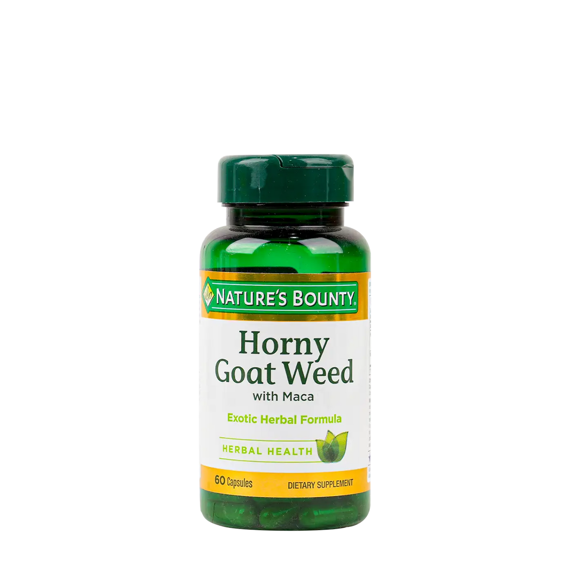 46573-NATURES BOUNTY HORNY GOAT WEED WITH MACA 60CAP