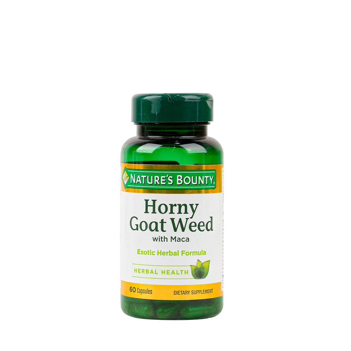 46573-NATURES BOUNTY HORNY GOAT WEED WITH MACA 60CAP
