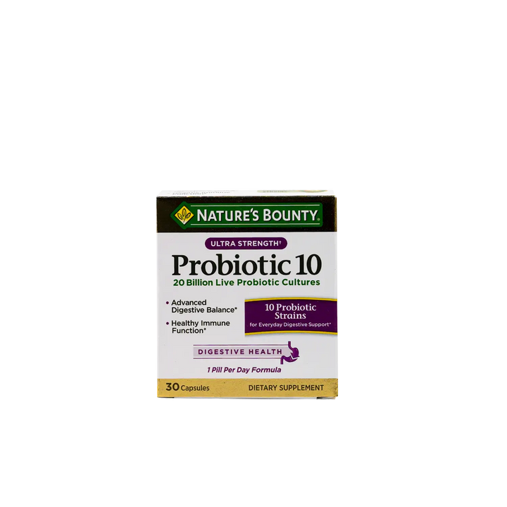 46574-NATURES BOUNTY PROBIOTIC 10 30CAP