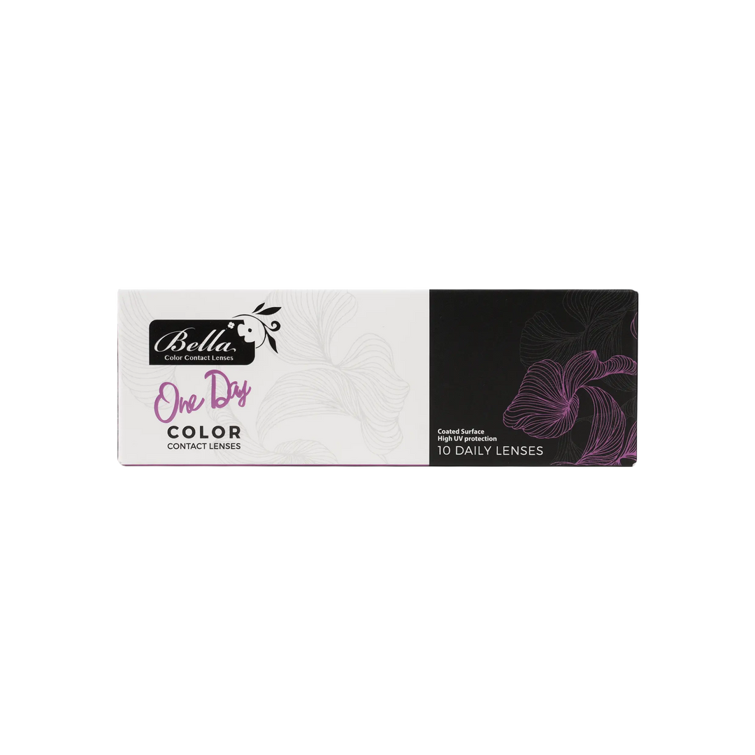 46577-Bella Color One Day Lens 10Pcs - Rosewood +3