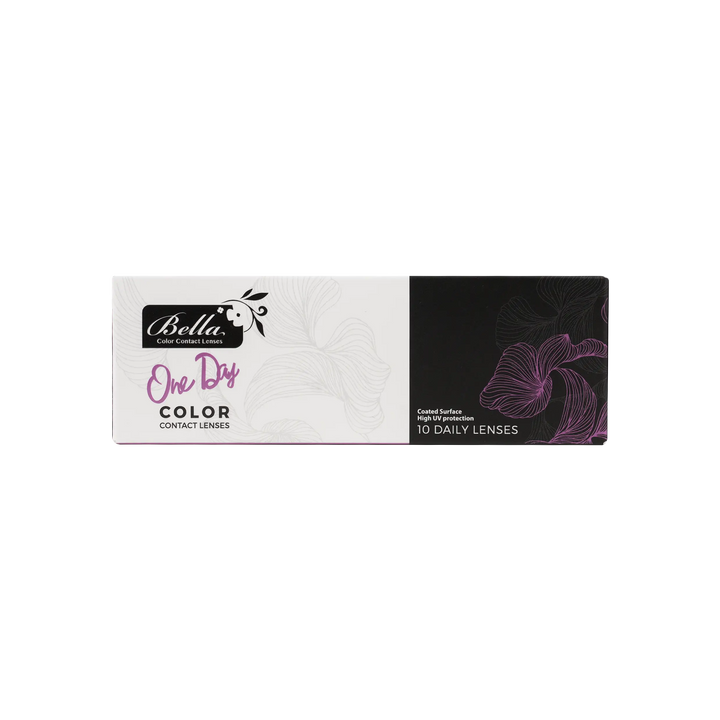 46577-Bella Color One Day Lens 10Pcs - Rosewood +3