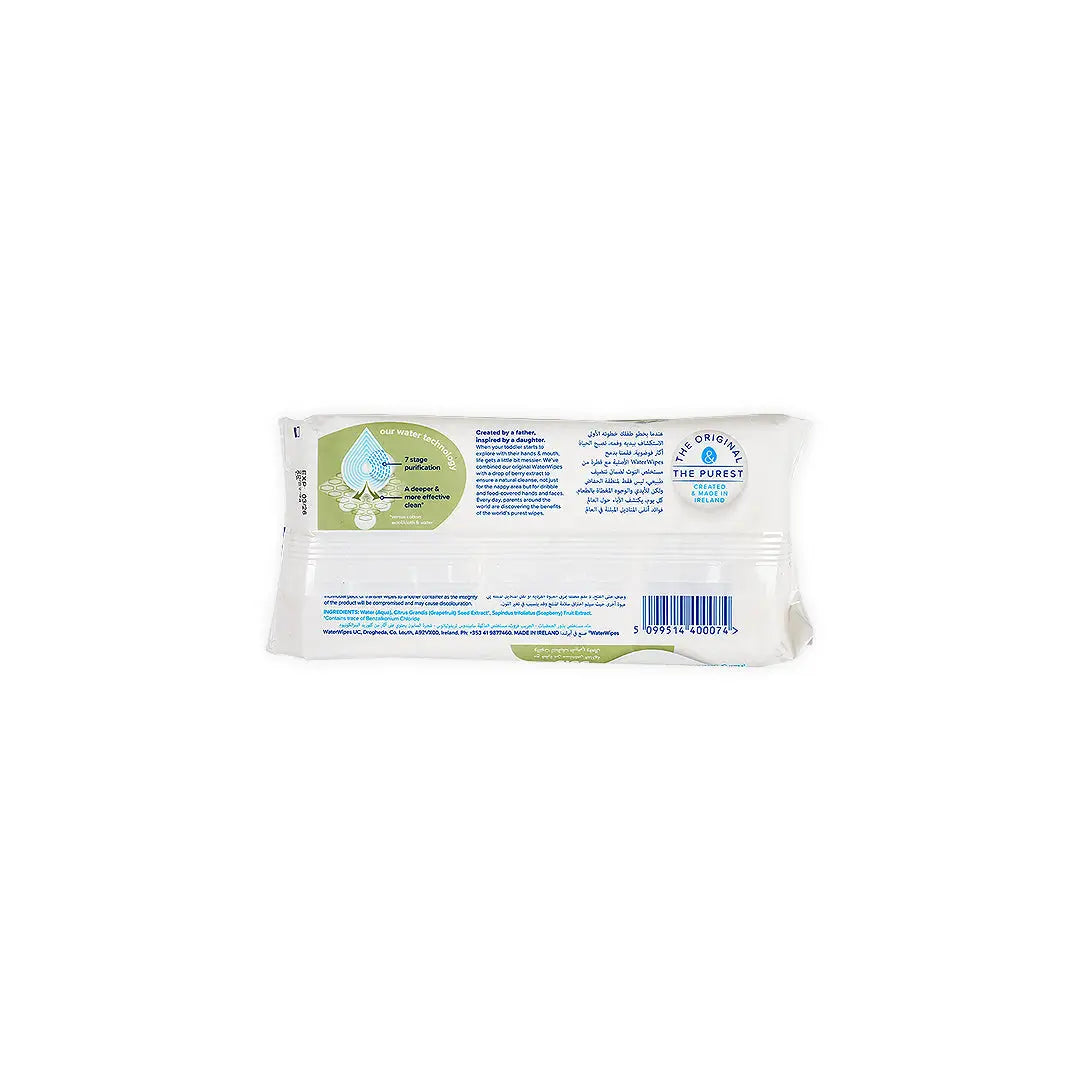 46580-Water Wipes Kids With Fruit & Berry Extract 60Pcs +1