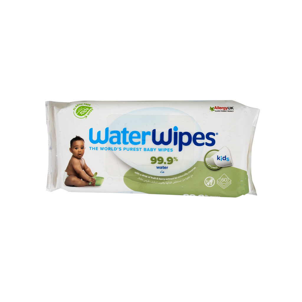 Water Wipes With Soapberry Extract 60Pcs