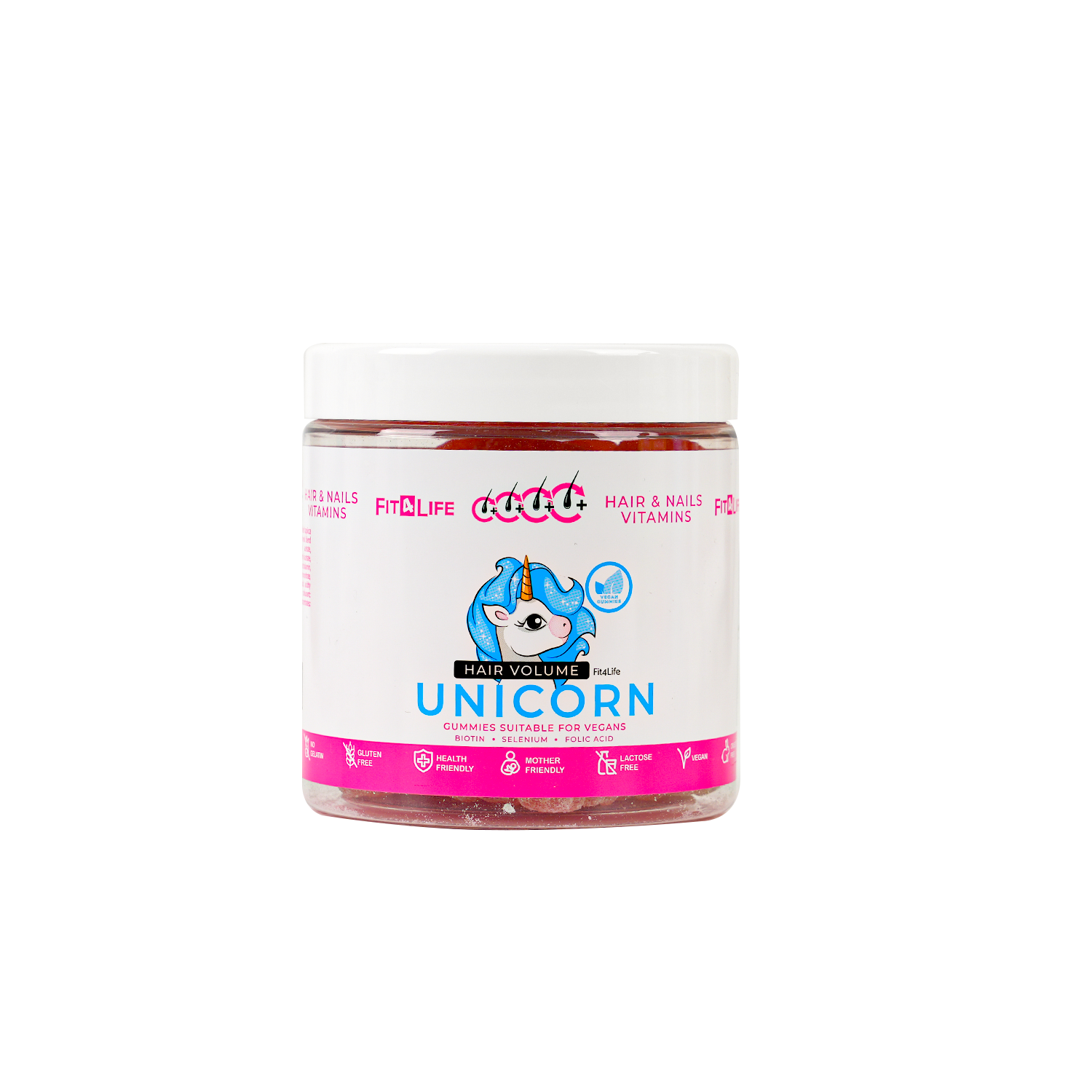 FIT 4 LIFE HAIR VOLUME UNICORN 300G 60GUMMIES