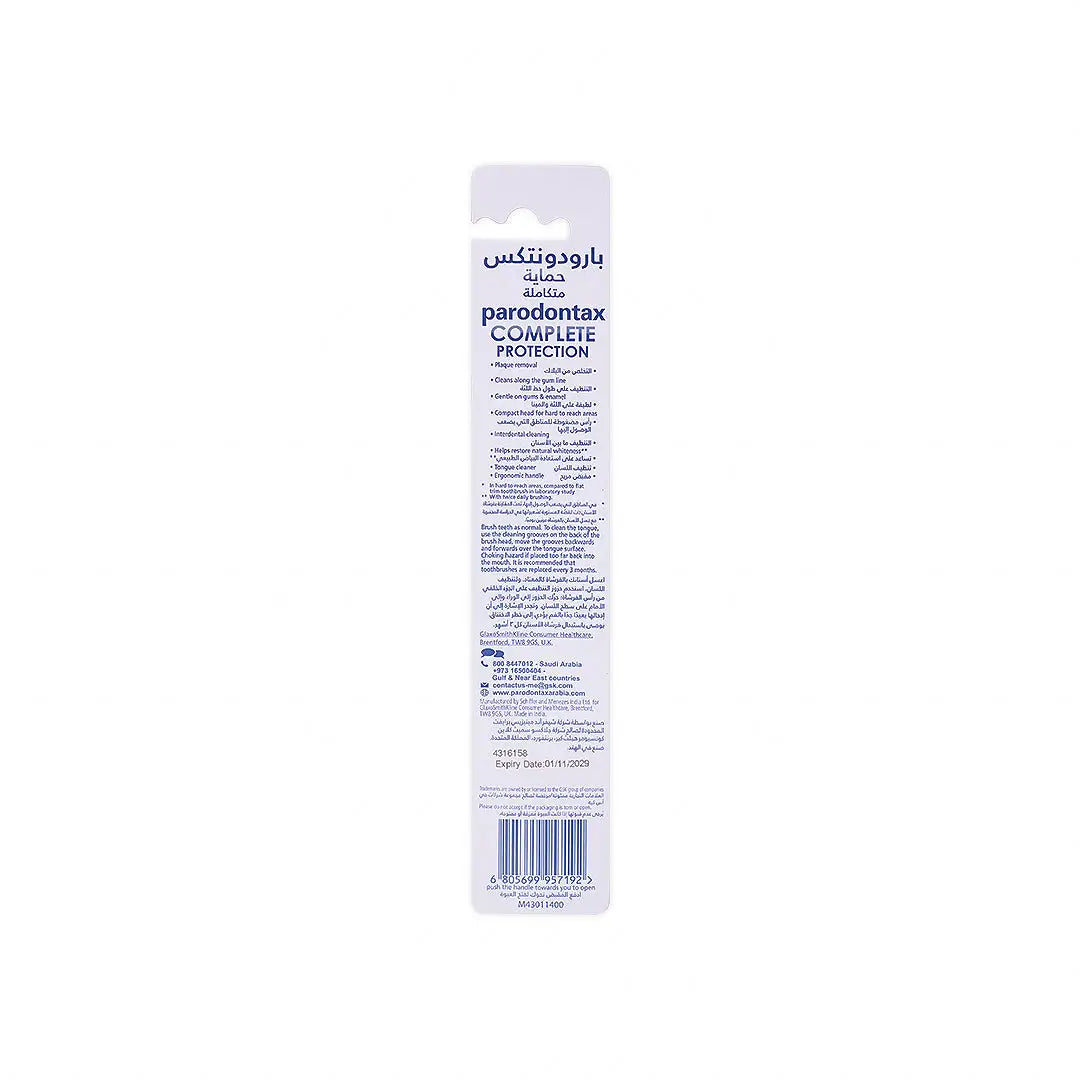 46595-Parodontax Complete Protection Toothbrush Soft-GS367 +1